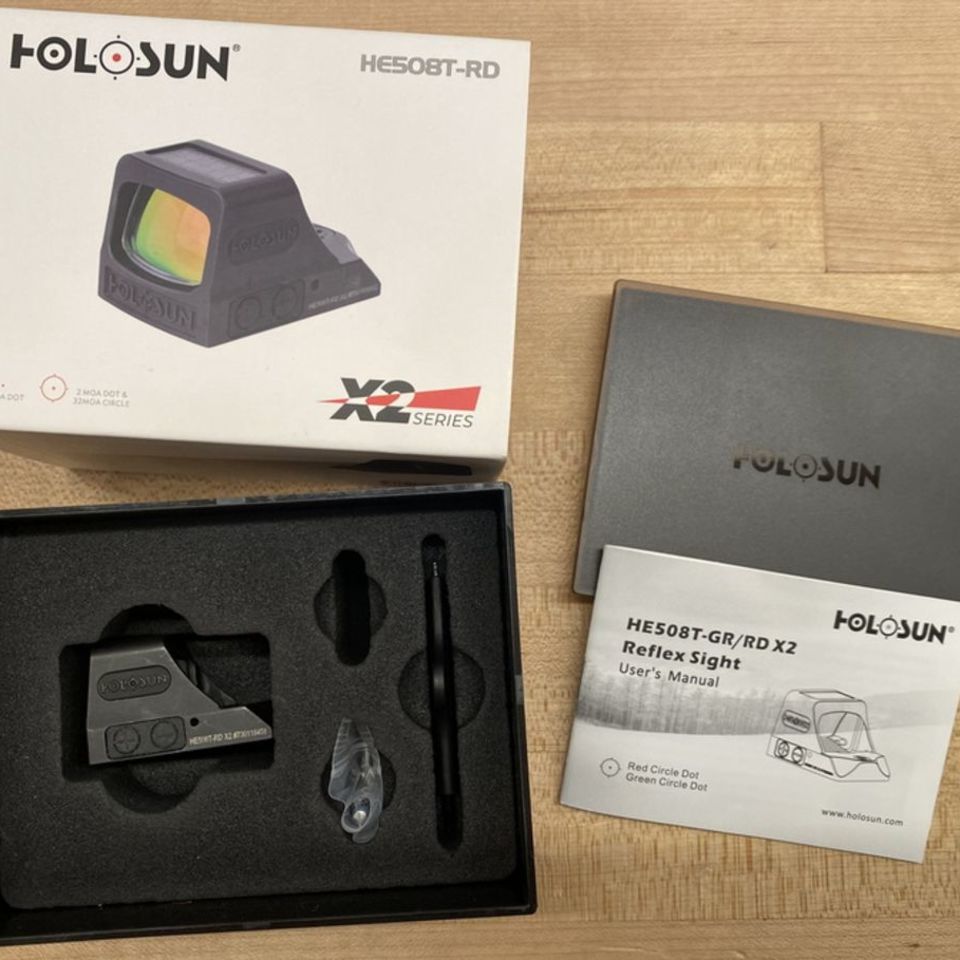 Image 2 - Holosun 508T Titanium RedDot