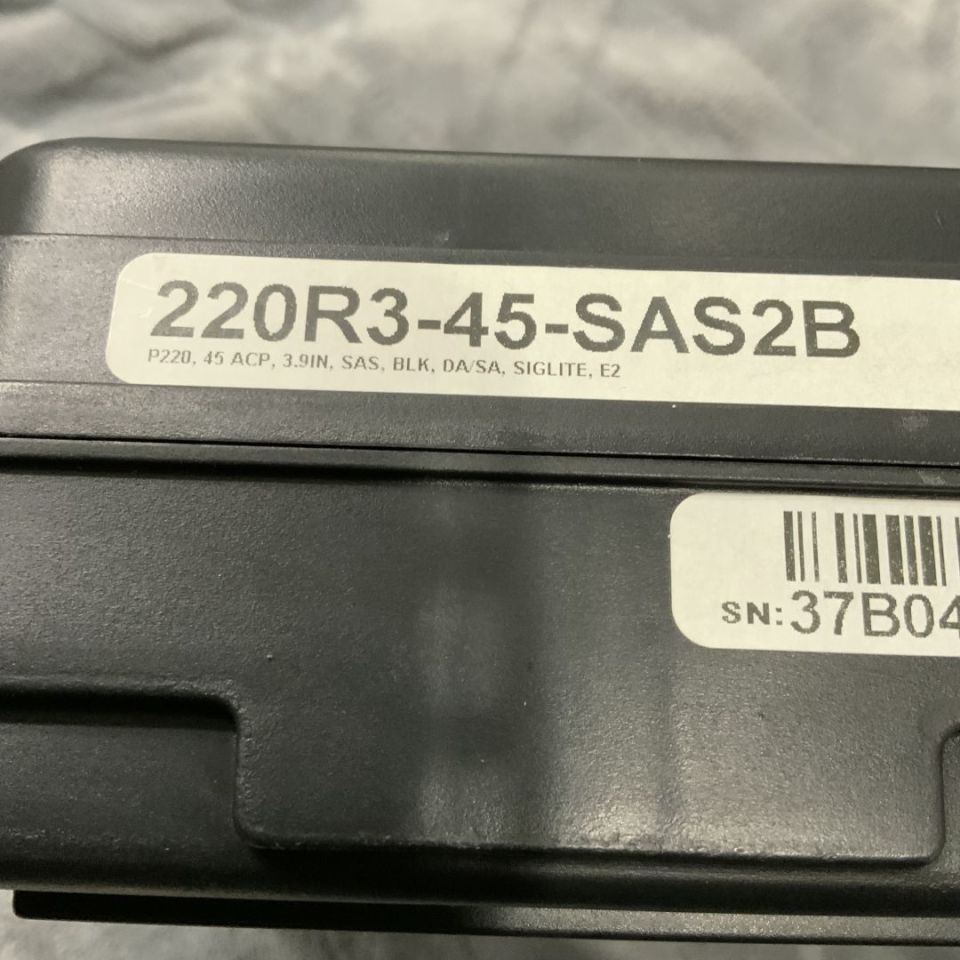 Image 2 - Sig 220R3 45ACP NEW, UNFIRED