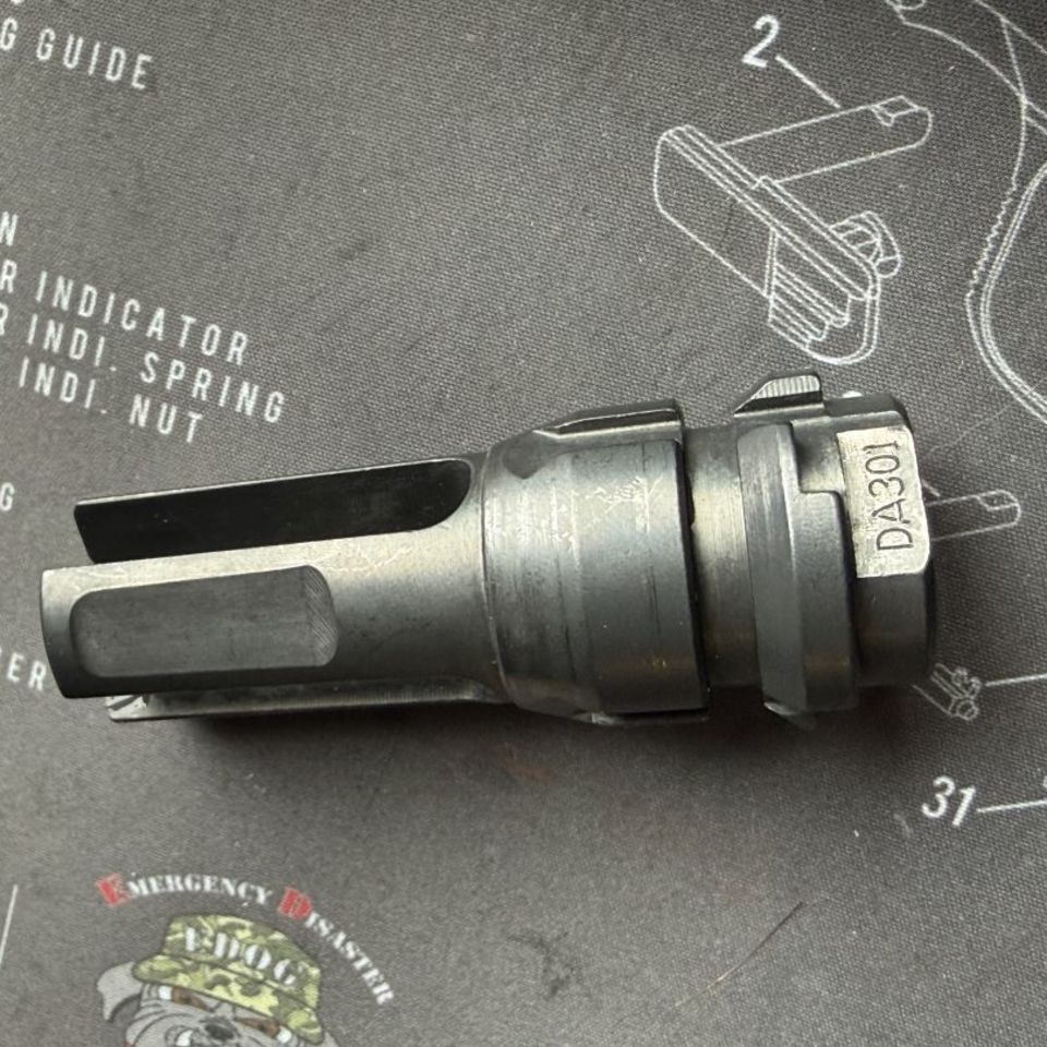 Image 2 - DA301 Keymo flash hider 1/2-28