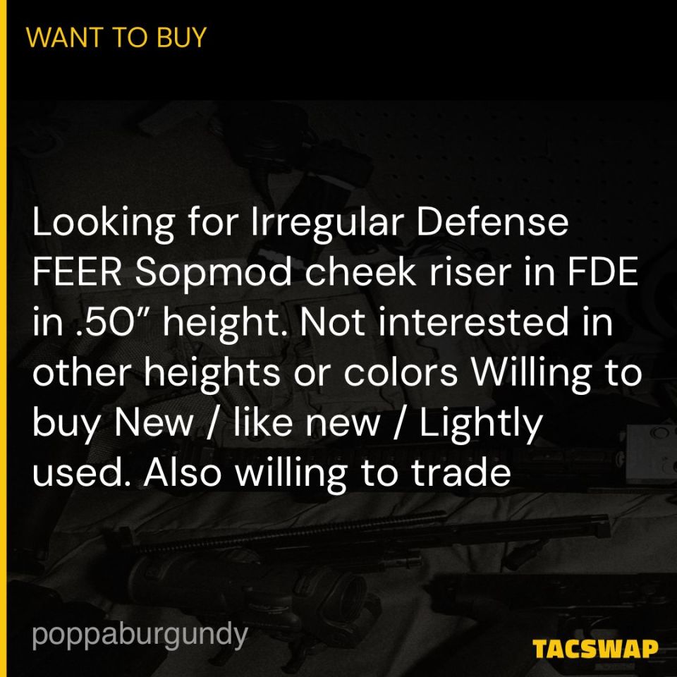 Image 1 - Irreg. Def. Feer Riser Sopmod 