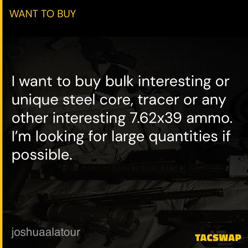 Image 1 - WANTED STEEL/Unique 7.62x39