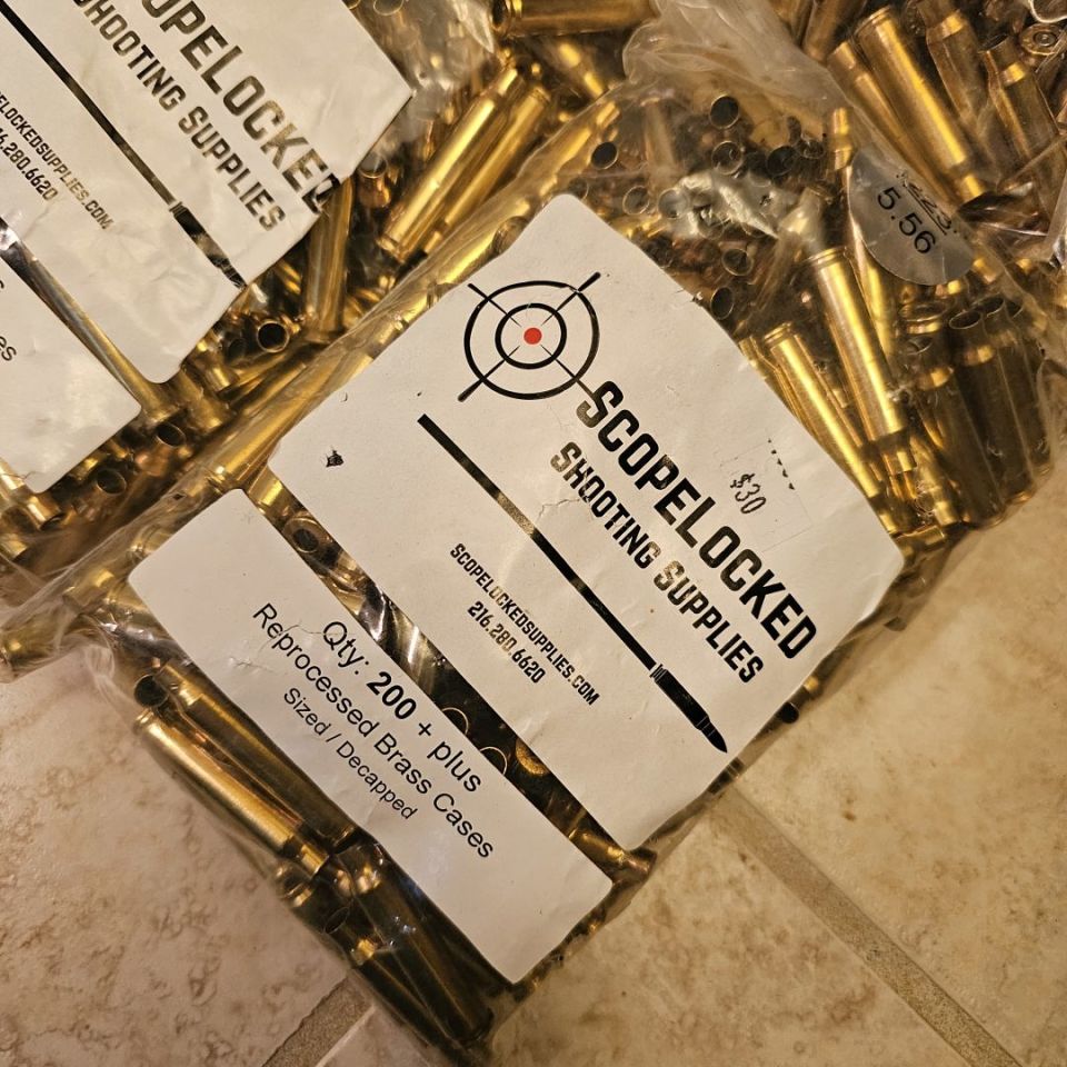 Image 2 - .223/5.56 Reprocessed Brass 