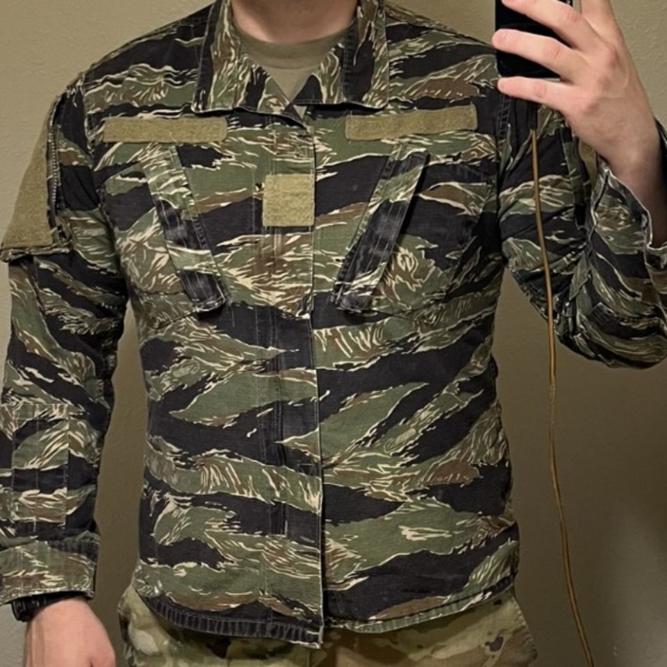 Image 2 - Tiger Stripe Blouse top