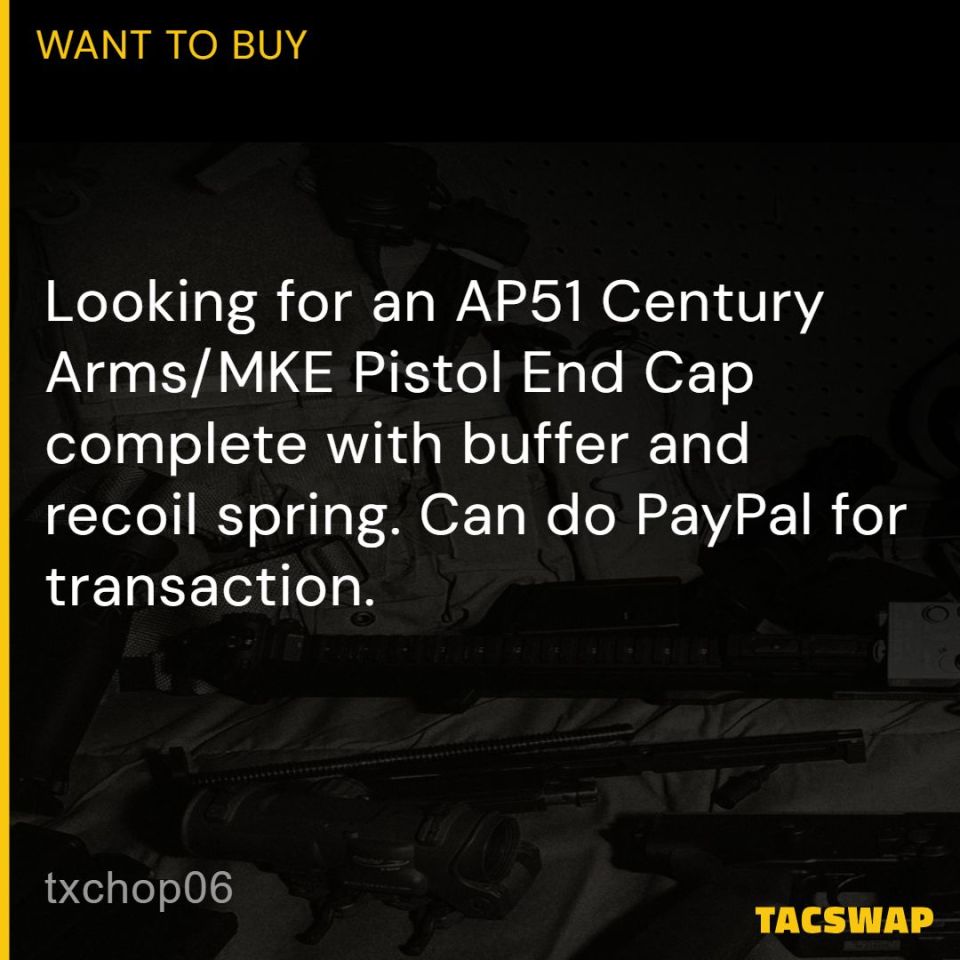 Image 1 - Century Arms AP51 End Cap HK 