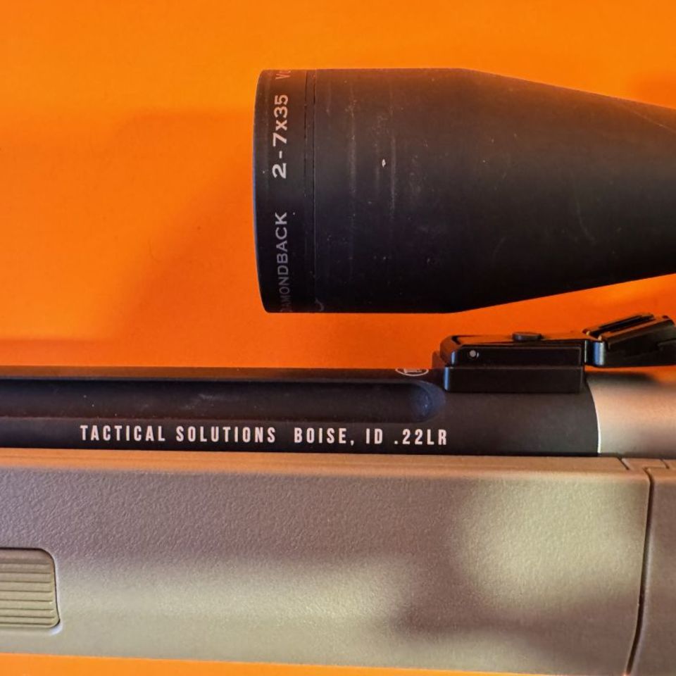 Image 5 - Tactical Solutions X-Ring .22LR + Vortex/Mags