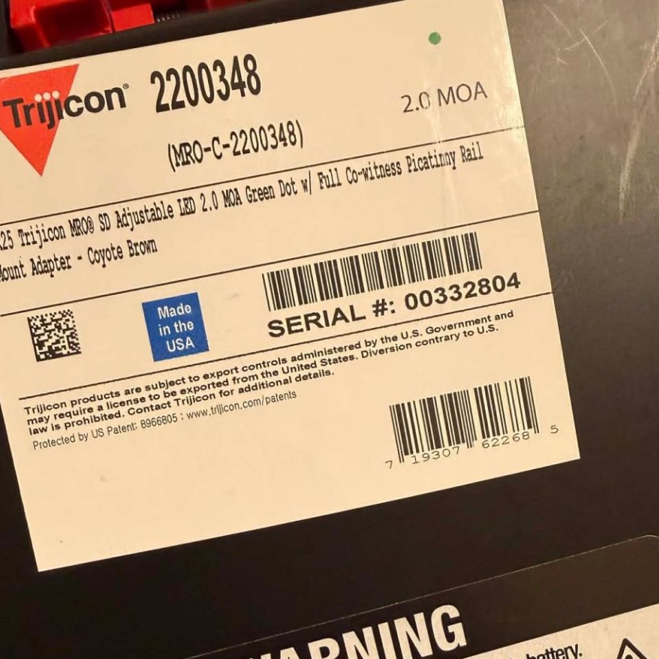 Image 3 - BRAND NEW - Trijicon MRO