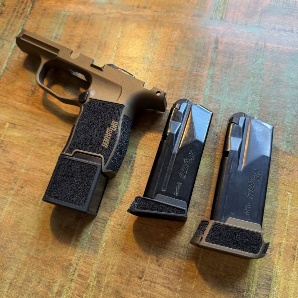 Image 4 - p365 burnt bronze grip module+