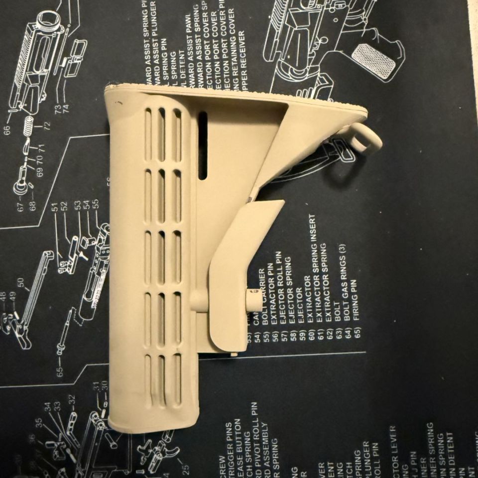 Image 1 - Colt M4 waffle stock cage code