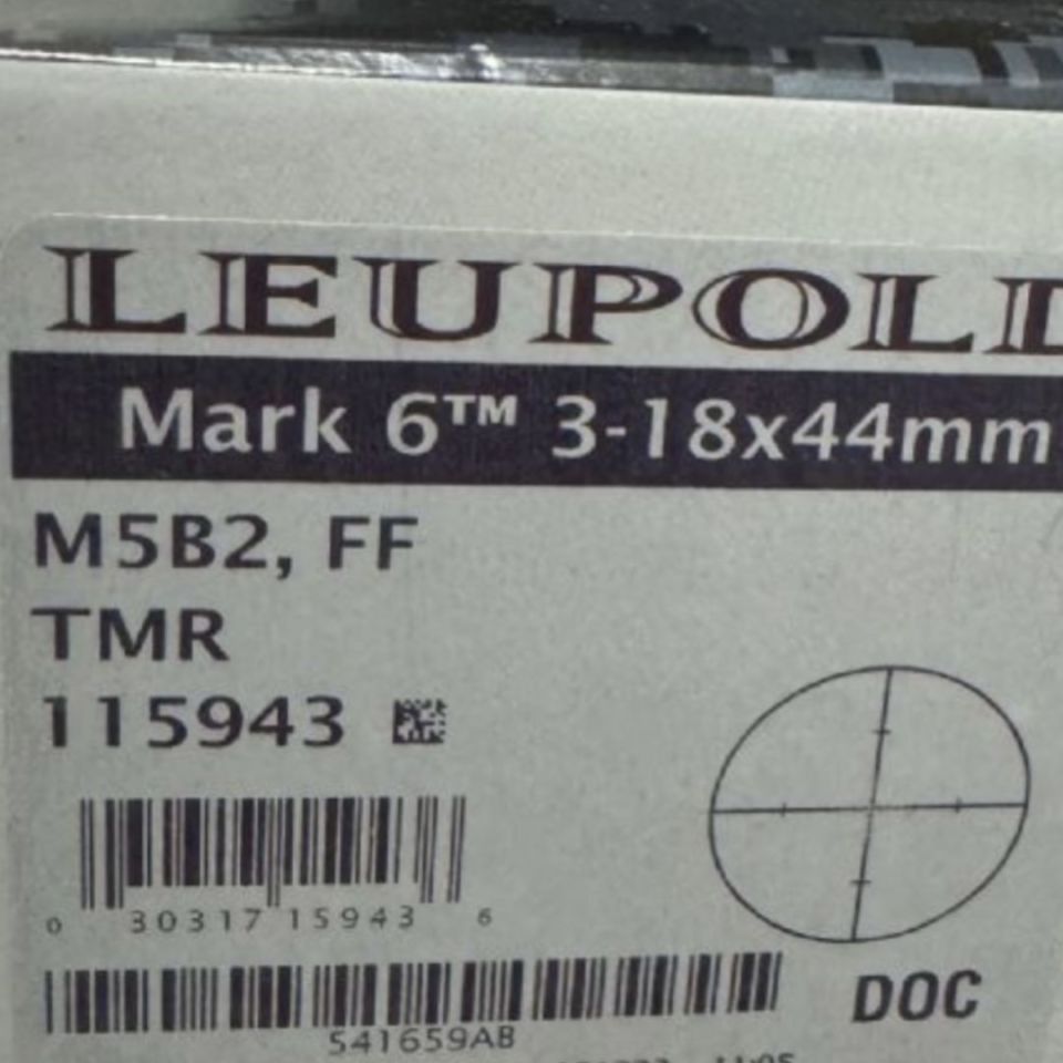 Image 5 - Leupold MK6 3-18x44 TMR w/ IMS