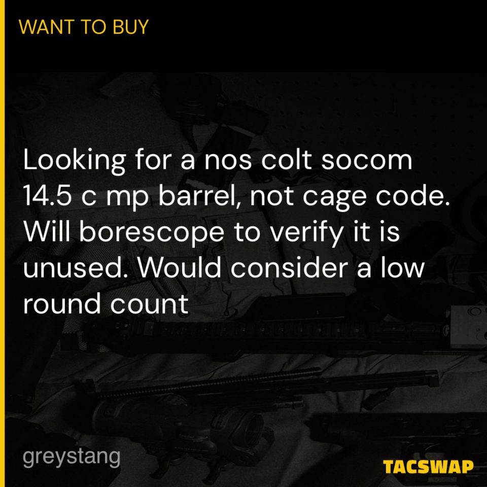 Image 1 - Colt Socom Barrel 14.5 C MP