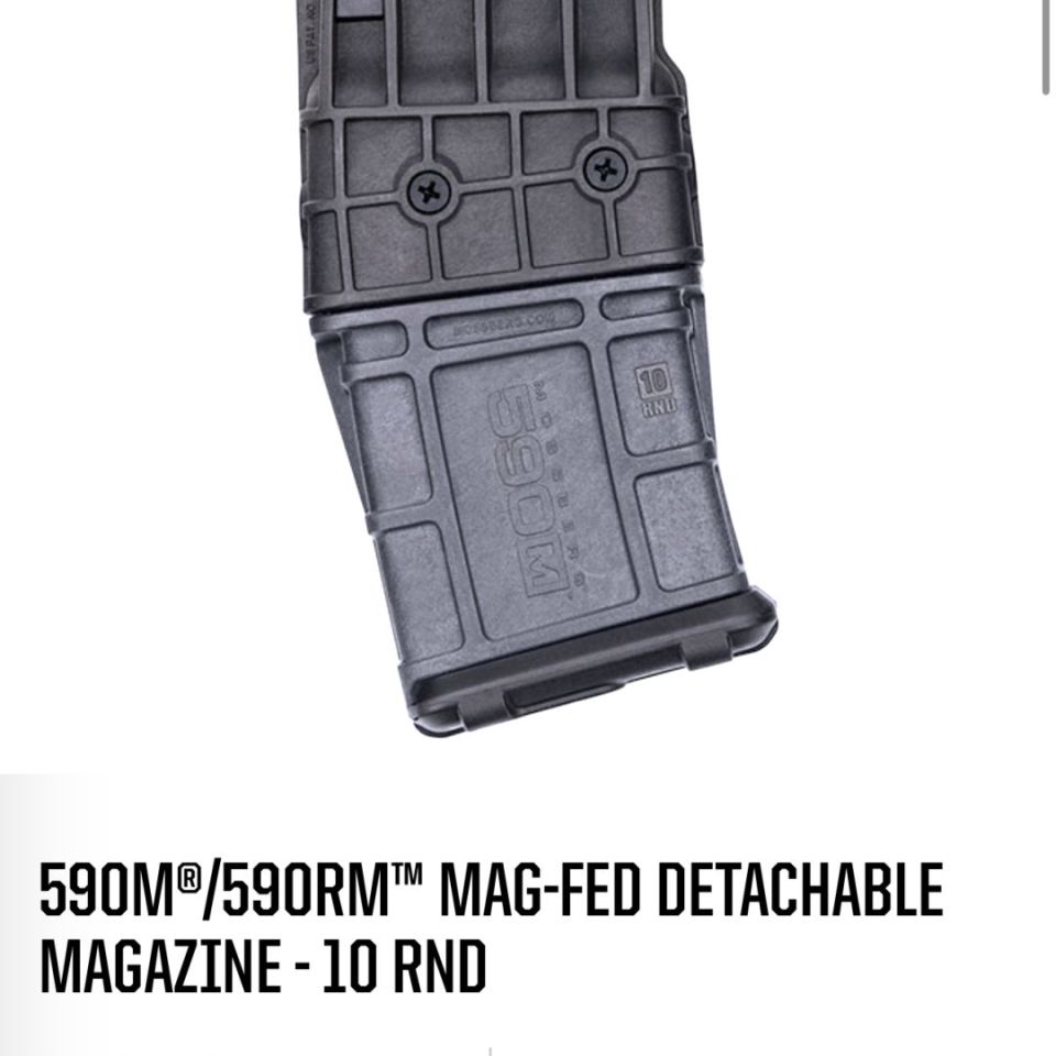 Image 3 - Mossberg 590 10 Shell Magazine