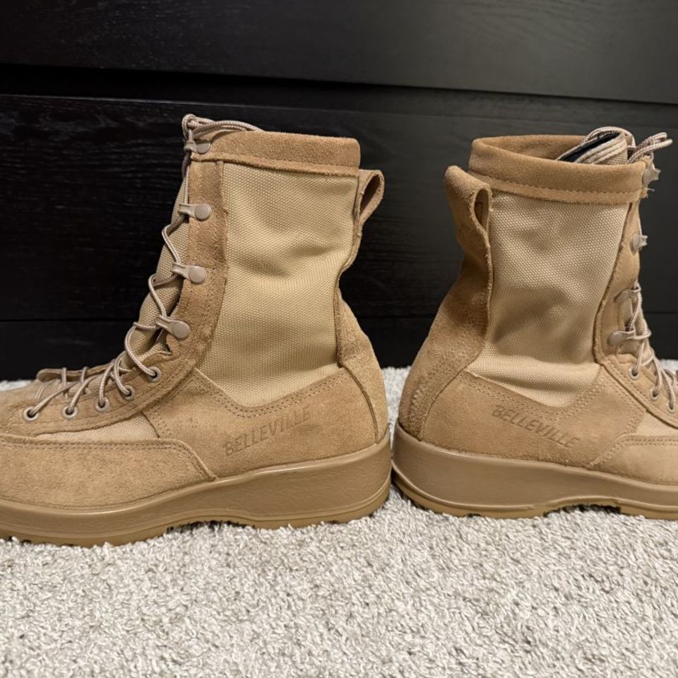 Image 2 - Belleville Desert Tan Boots 10R 330 DESST