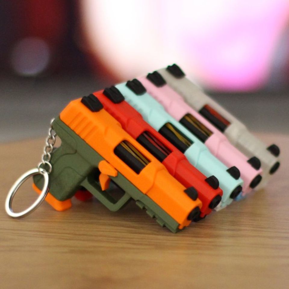 Image 5 - Pistol key chain and holster