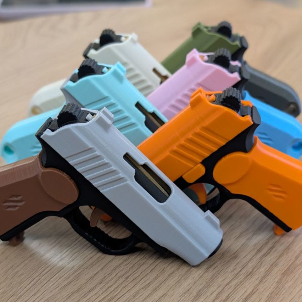 Image 5 - Pistol key chain and holster