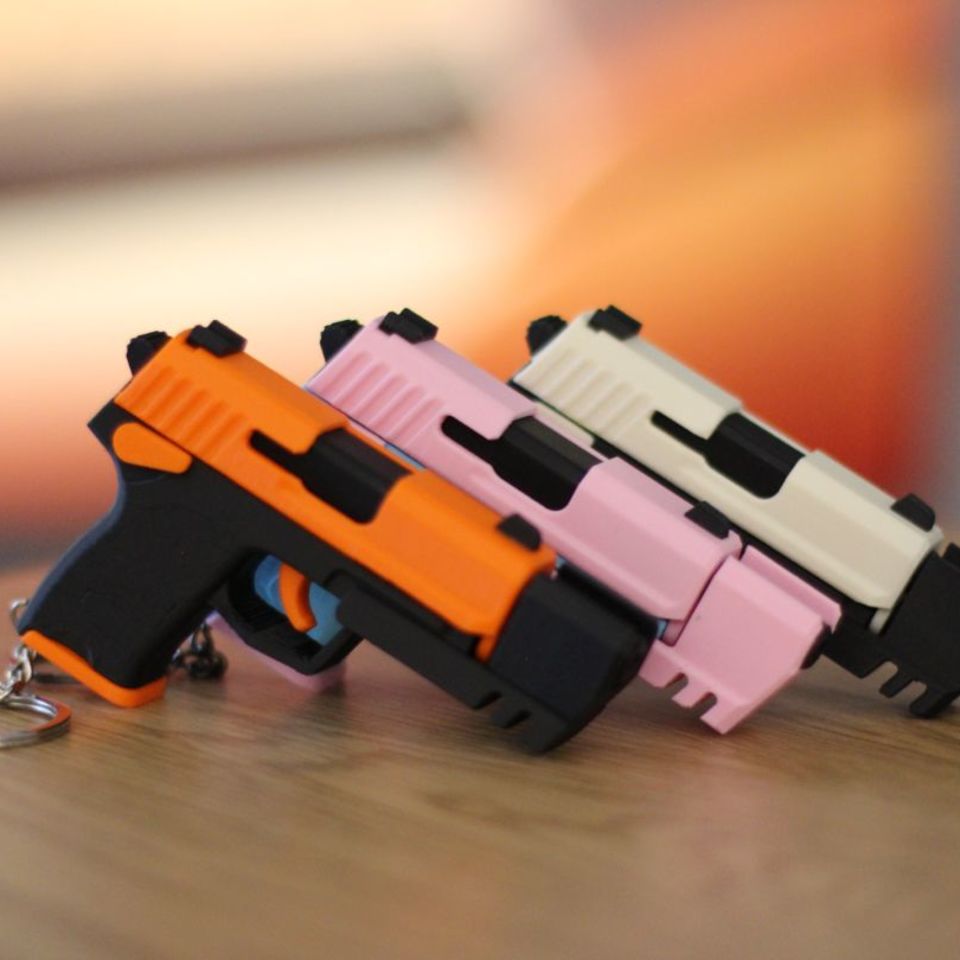 Image 4 - Pistol key chain and holster