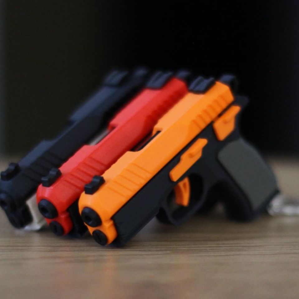 Image 3 - Pistol key chain and holster