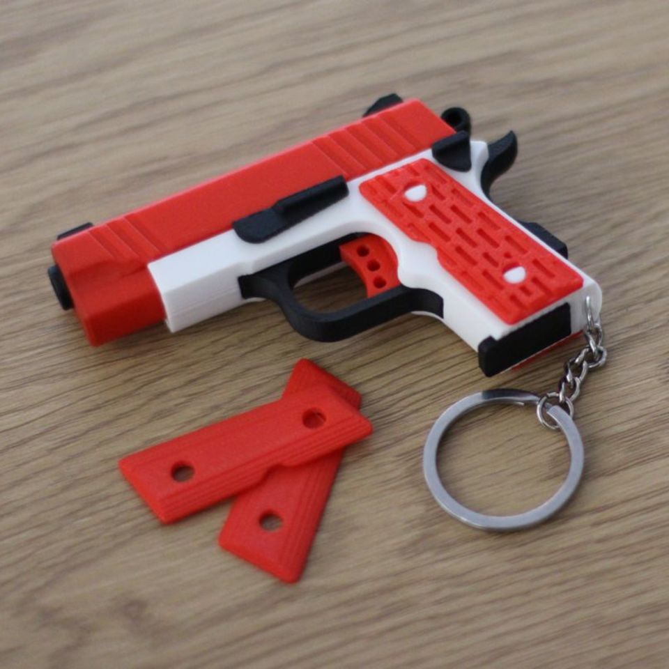 Image 2 - Pistol key chain and holster