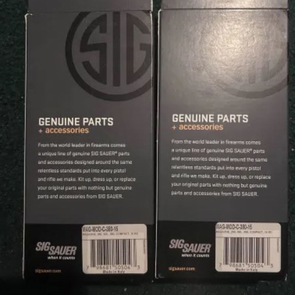 Image 2 - (x2) SIG P320-C .380 ACP Mags