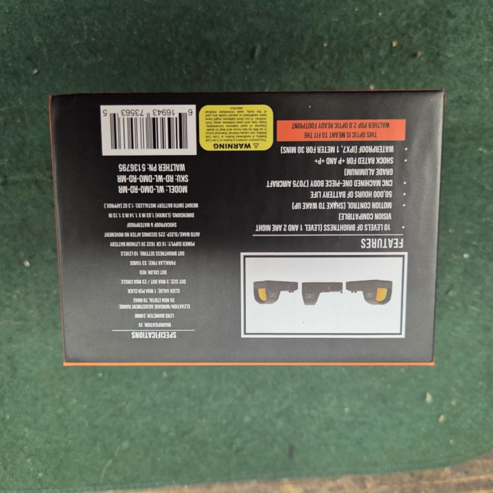 Image 3 - CSH Walther red dot