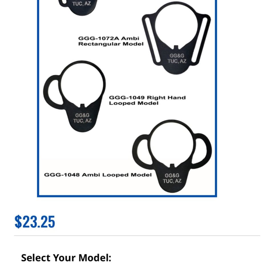 Image 2 - GG&G 1049 End Plate New