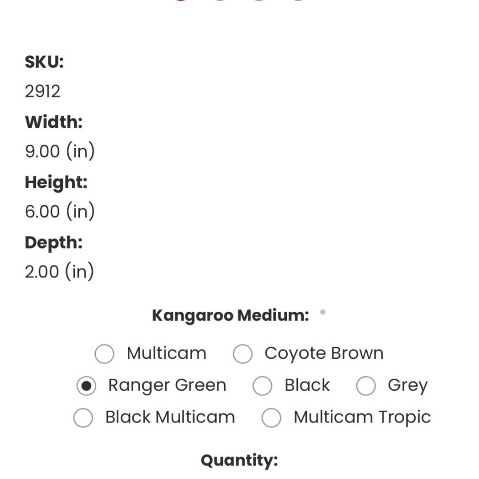 Image 4 - ATS Dangler Kangaroo Pouch