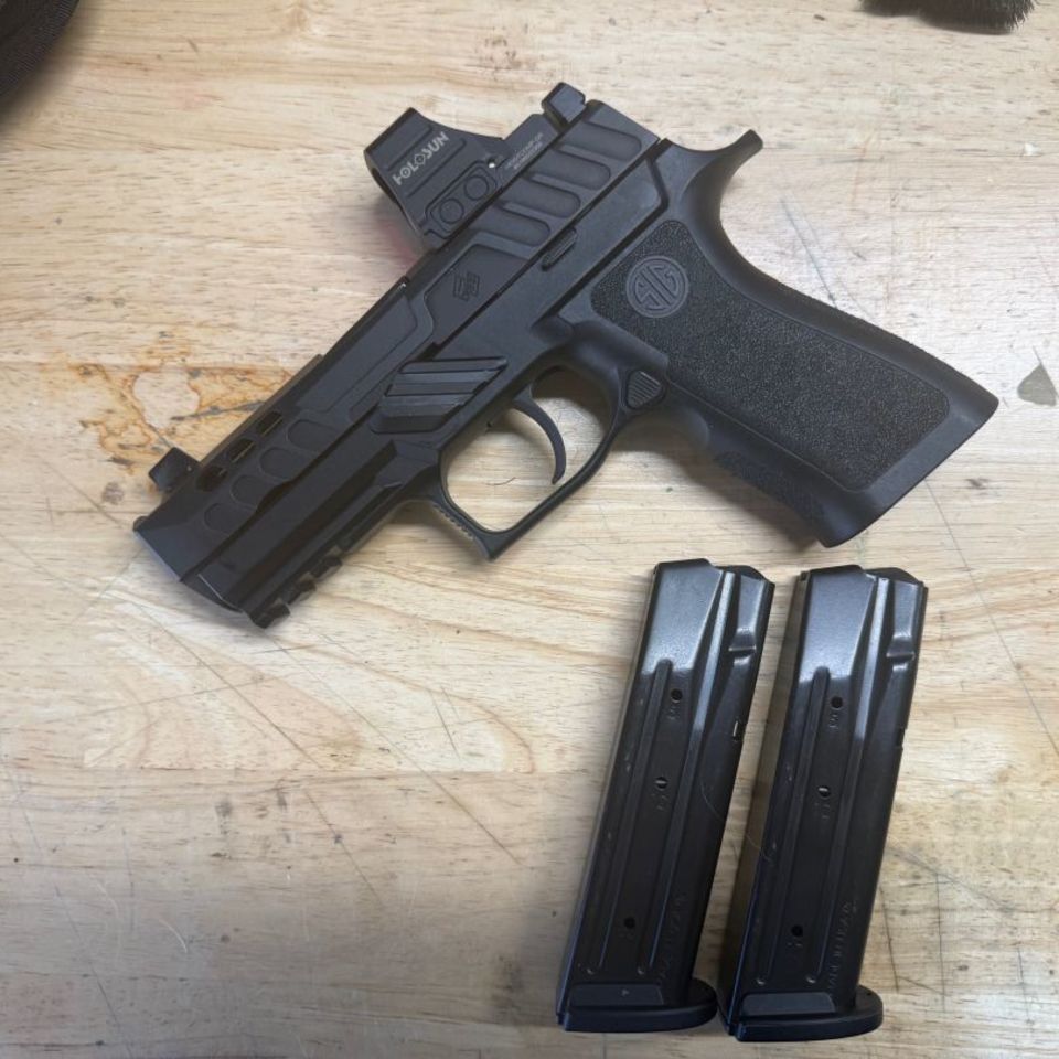 Image 2 - FDEX P320 9MM w/ optic