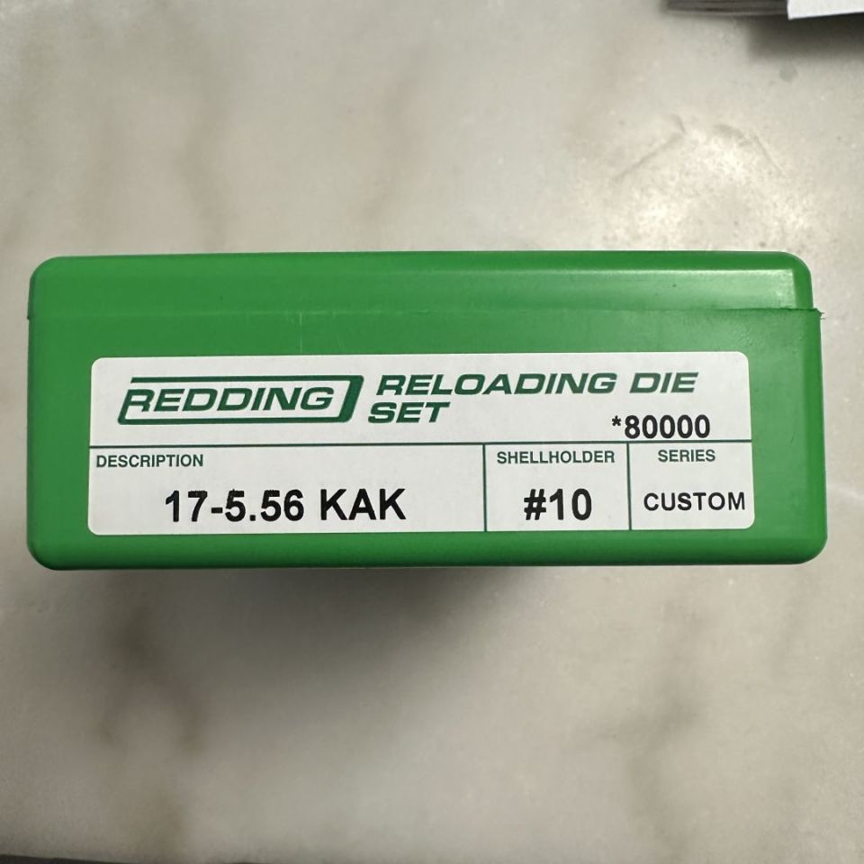 Image 3 - KAK 17.556 Barrel, dies, ammo