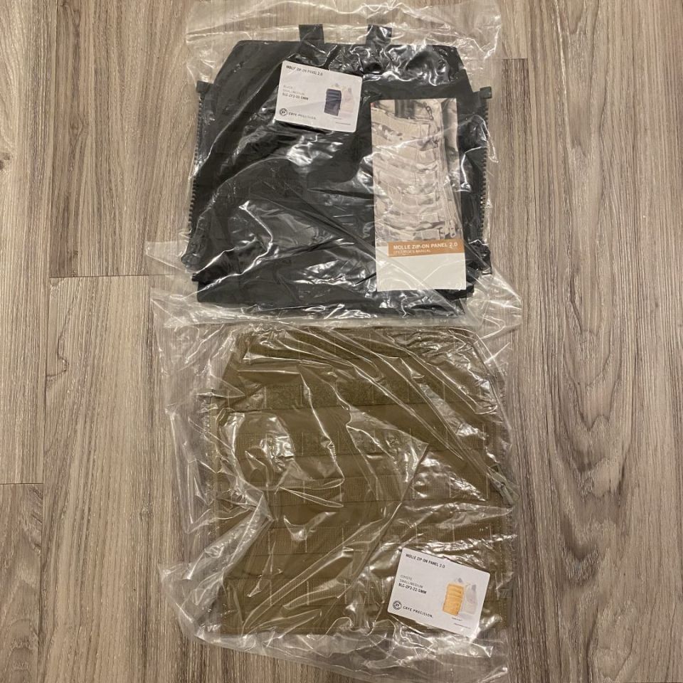 Image 1 - Crye Molle Zip On Back Panel Sm/Med