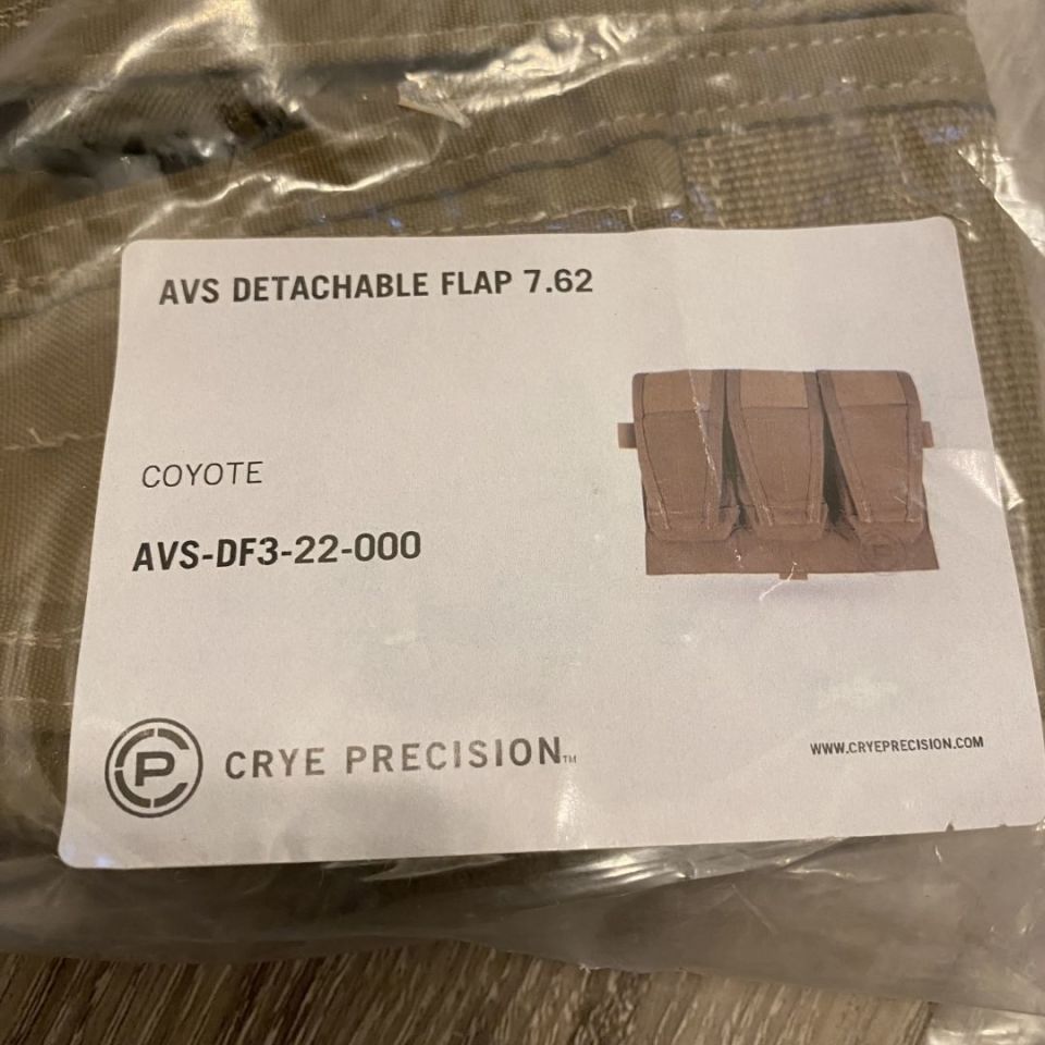 Image 2 - Crye AVS 7.62 Flap and Molle