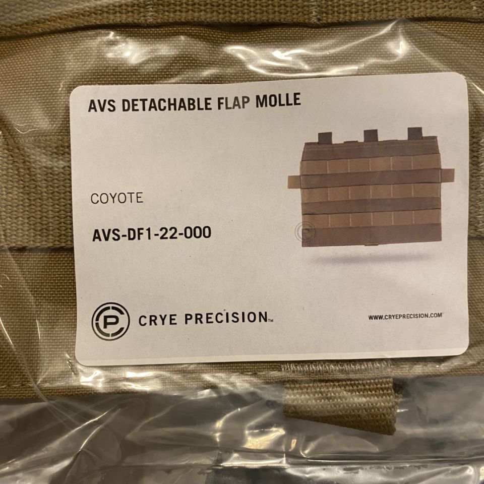Image 3 - Crye AVS 7.62 Flap and Molle
