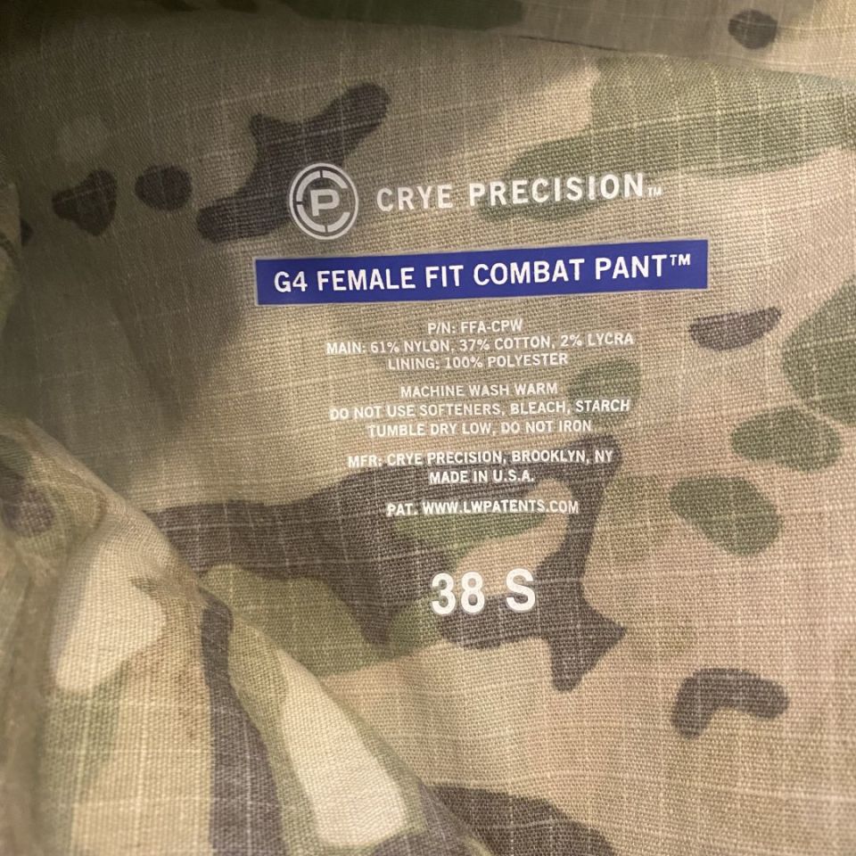 Image 2 - Crye G4 Female Combat Pant 38S