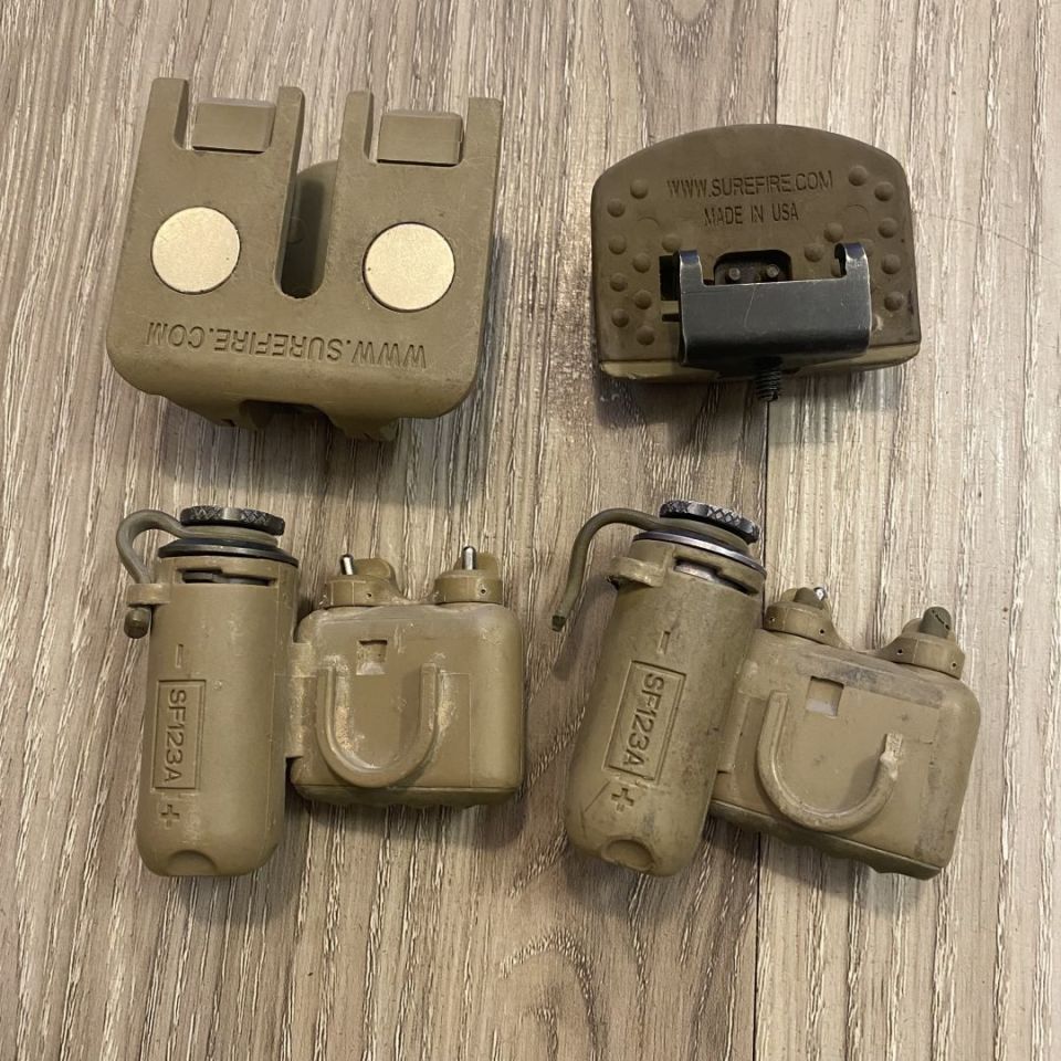 Image 3 - Surefire Helmet Lights/Mounts