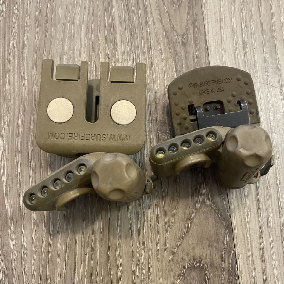 Image 4 - Surefire Helmet Lights/Mounts