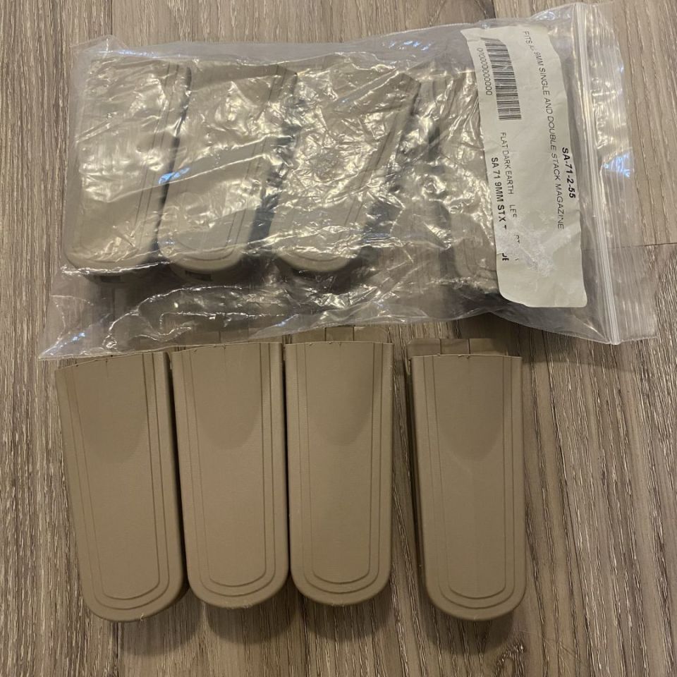 Image 1 - SA 71 9mm Mag Pouches FDE