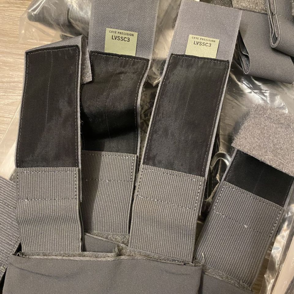 Image 5 - Crye LVS Straps Gray