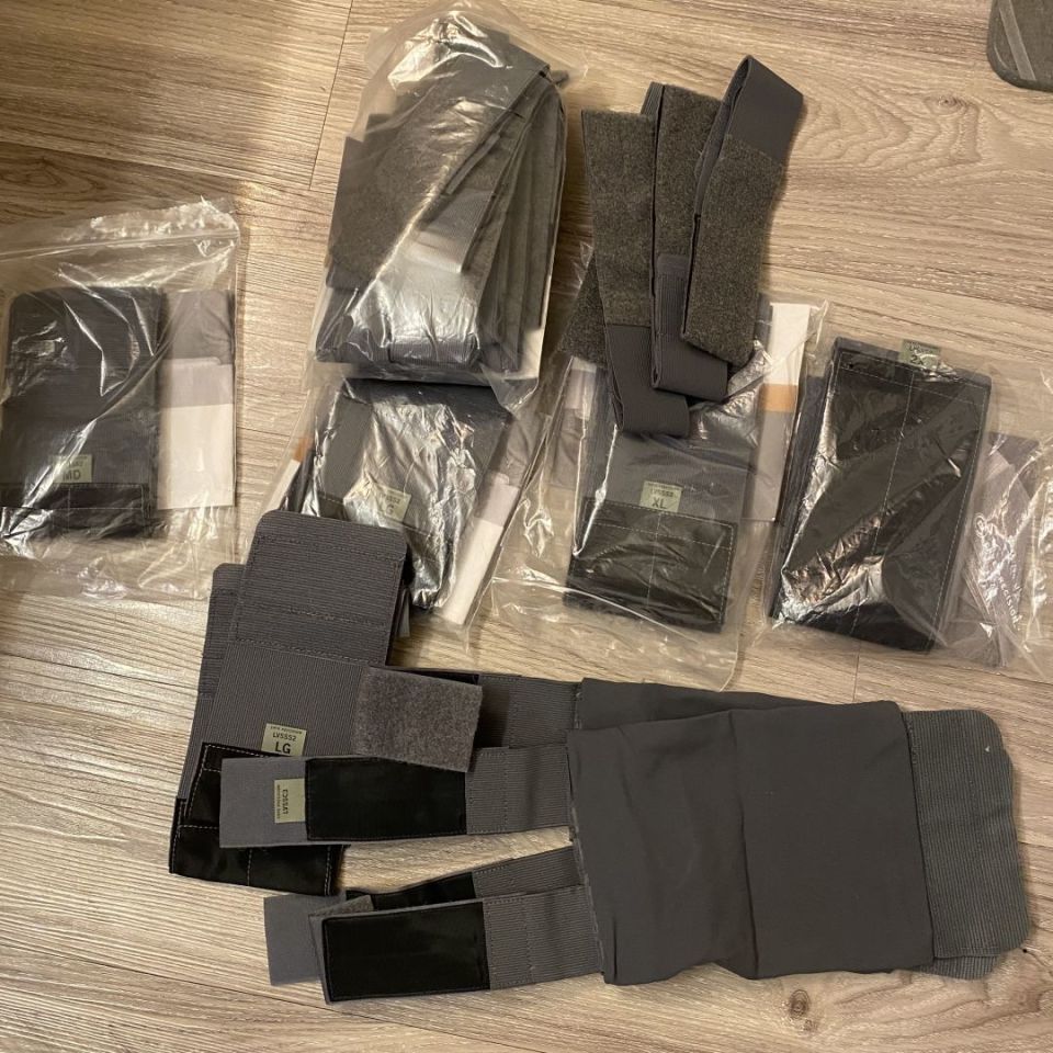 Image 1 - Crye LVS Straps Gray