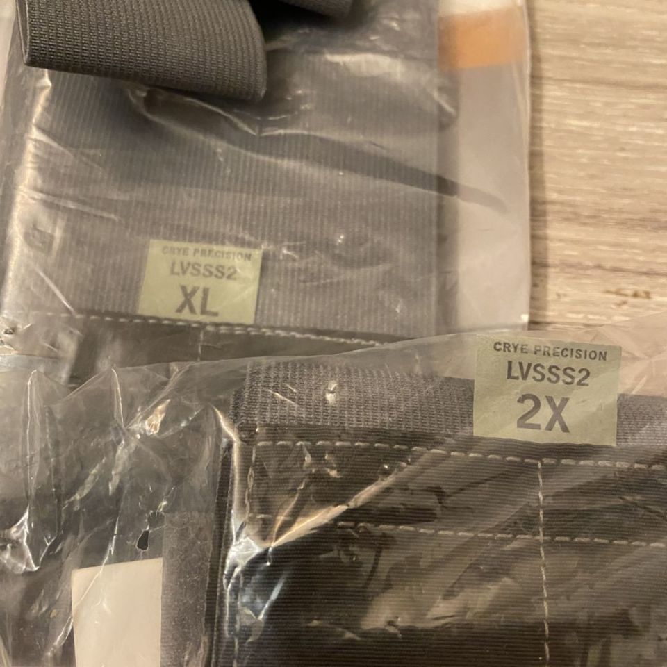 Image 3 - Crye LVS Straps Gray