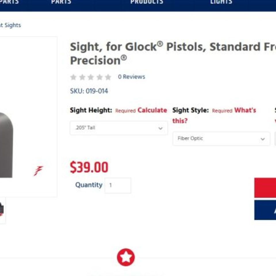 Image 4 - Dawson Sight Set for Glock MOS