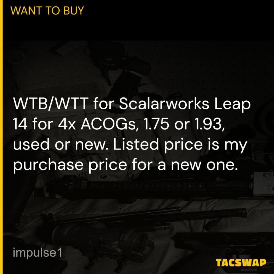 Image 1 - WTB/WTT for Scalarworks LEAP14