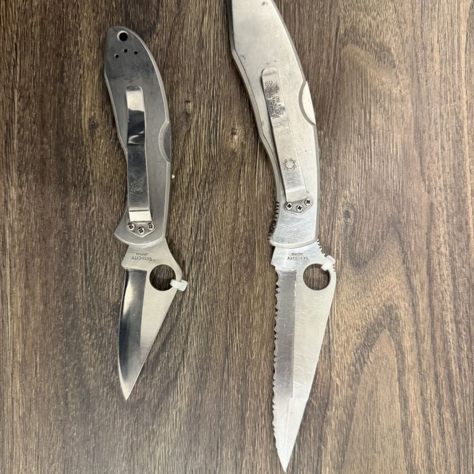 Image 2 - Vintage Spyderco Stainless 