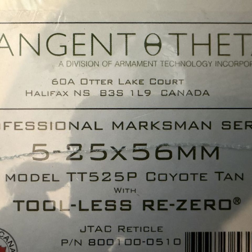 Image 2 - Tangent Theta TT525P 5-25x56