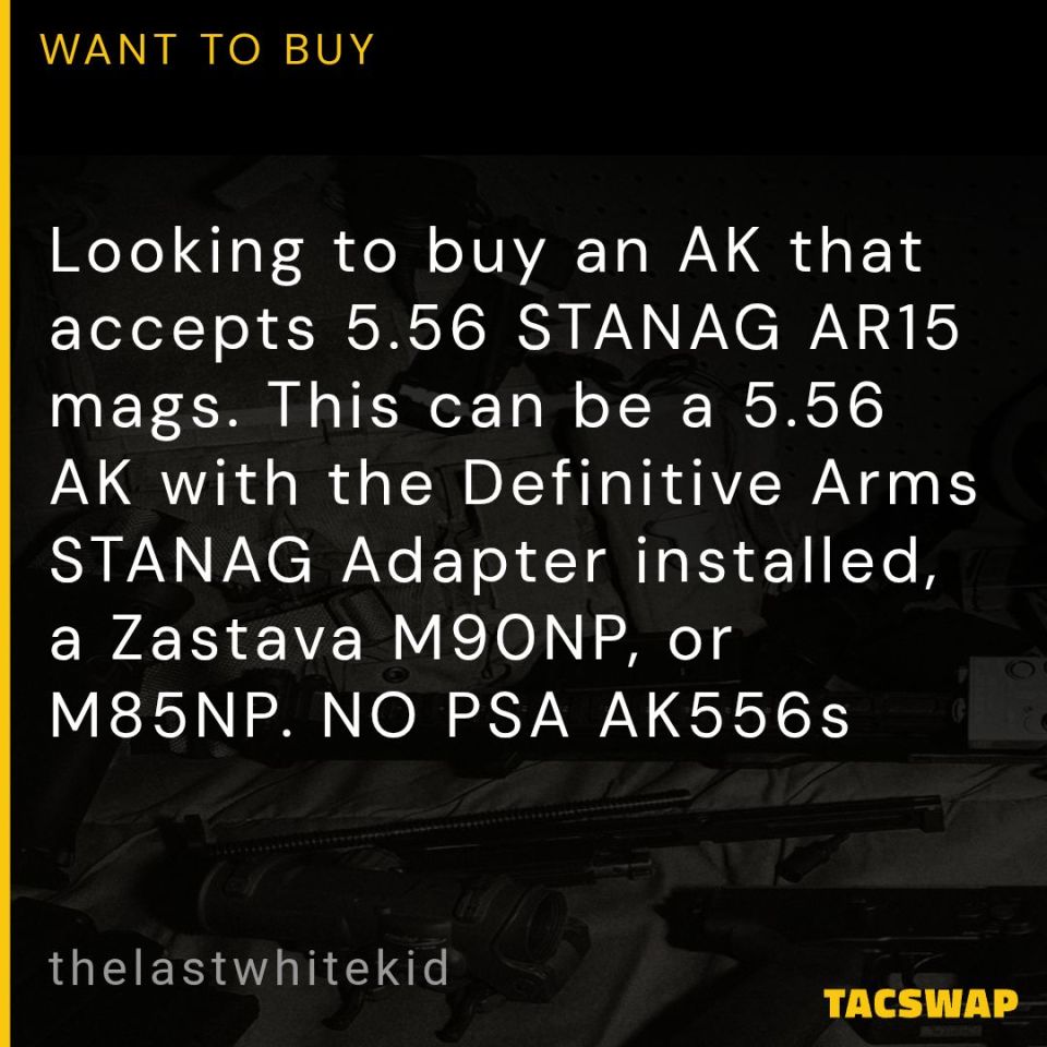Image 1 - WTB STANAG 5.56 AK