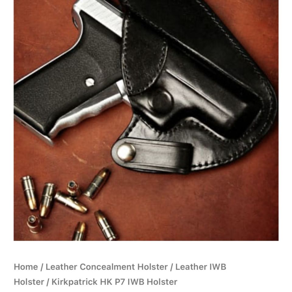 Image 4 - HK P7 IWB holster