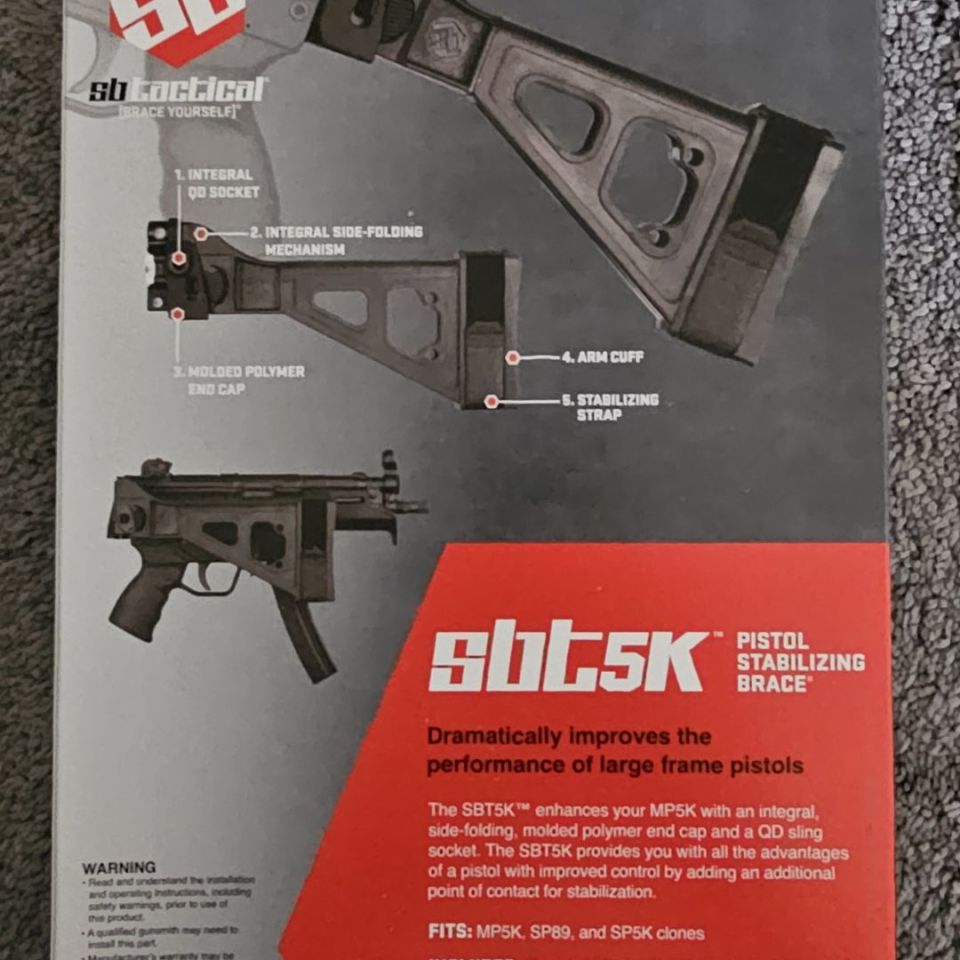 Image 2 - SB Tactical brace for MP5K