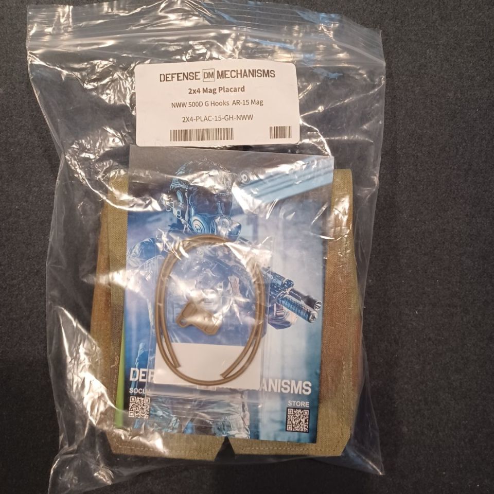 Image 1 - Defense Mech 2x4 Mag Placard