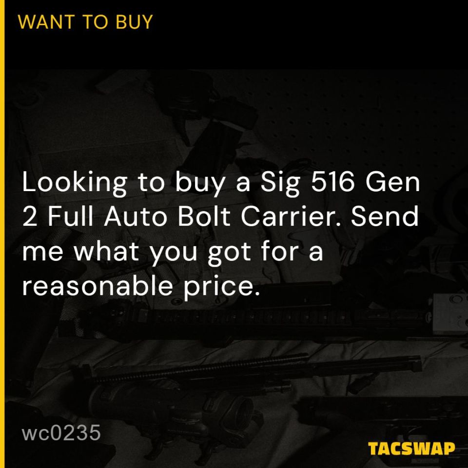 Image 1 - Sig 516 Gen 2 FA Bolt Carrier