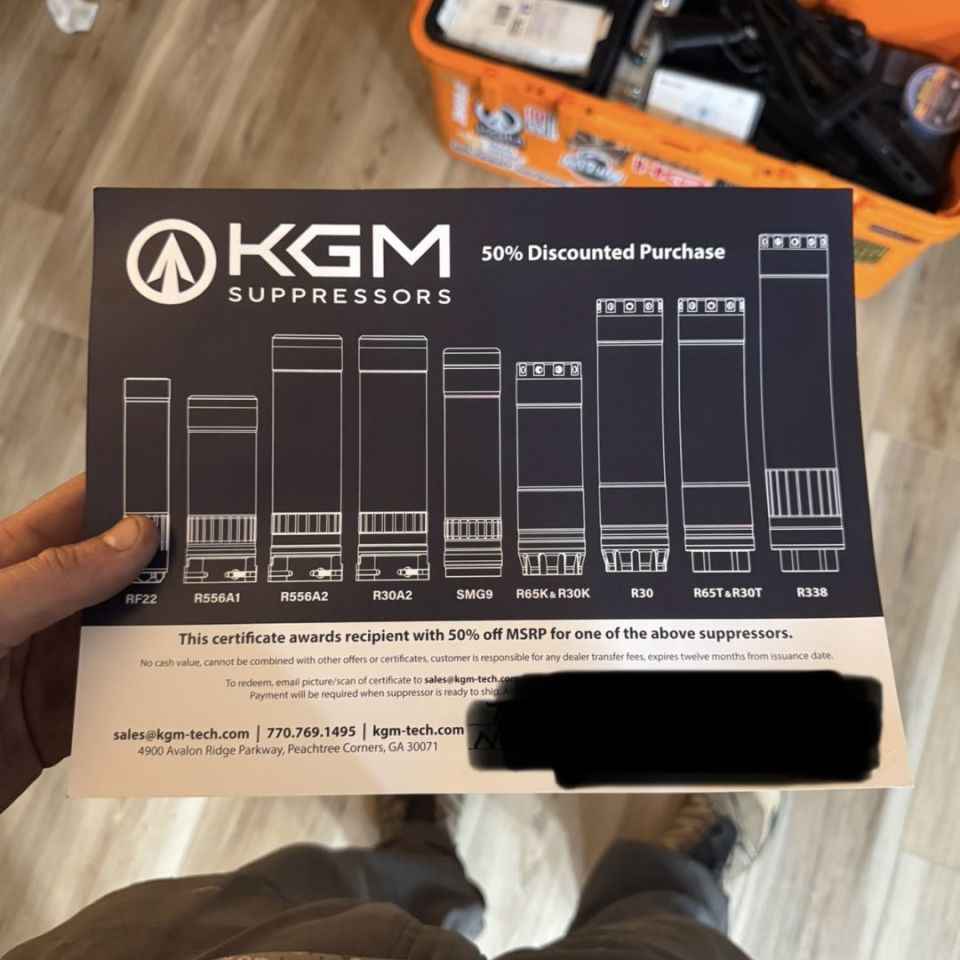 Image 1 - KGM 50% Cert