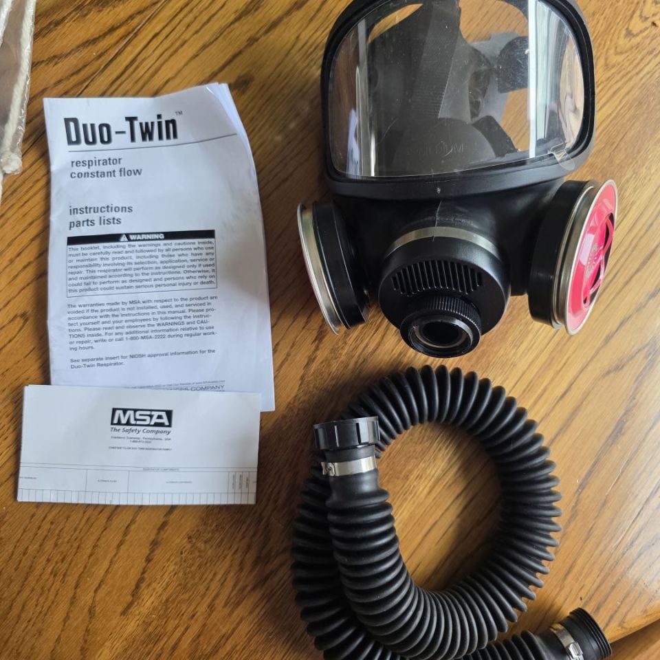 Image 1 - MSA Gas Mask