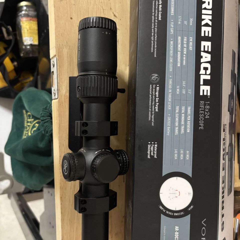 Image 3 - Strike Eagle 1-8 with mount