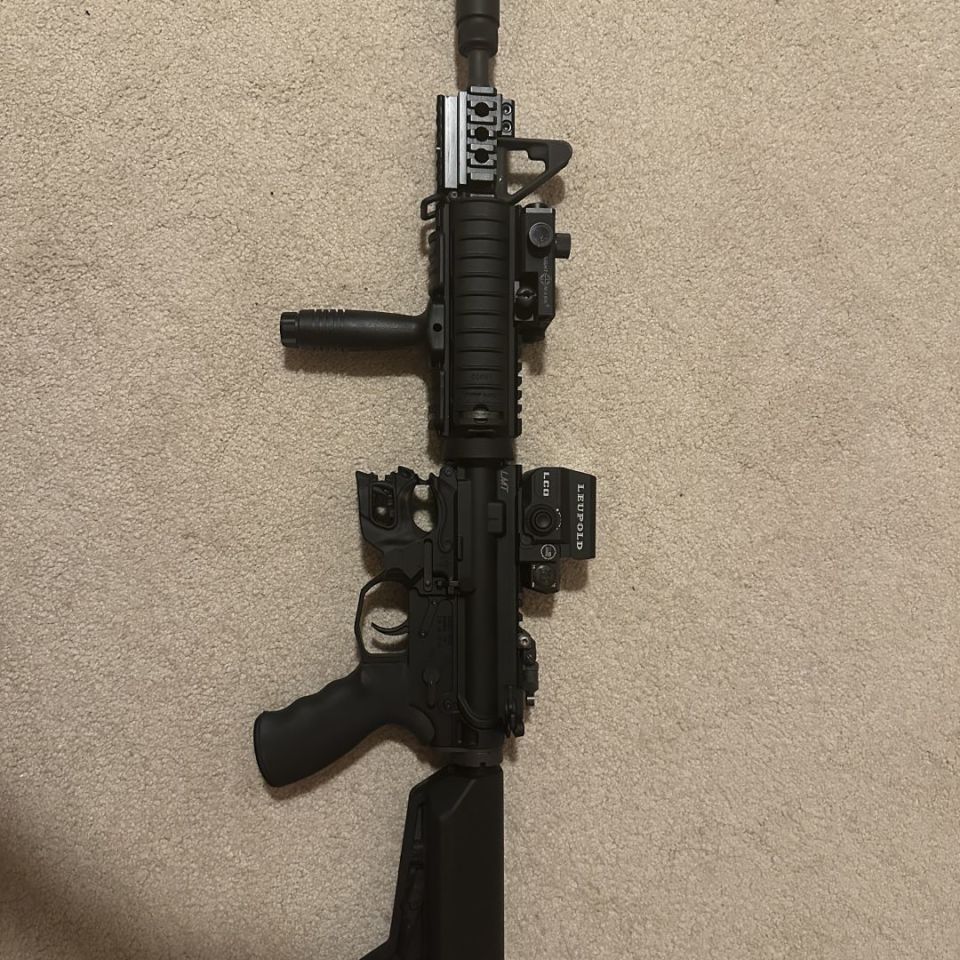 Image 1 - LMT M4 16” kac Leupold